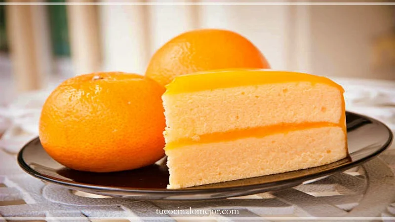 Como hacer una tarta de naranja sin horno