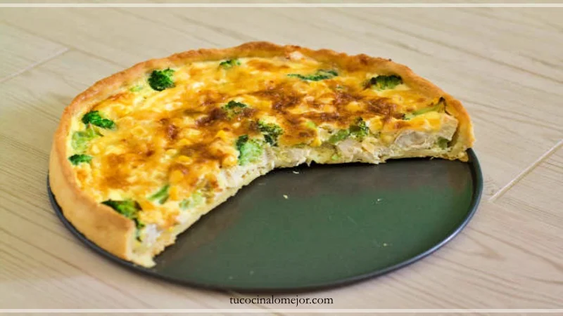 Como hacer una tarta de pollo y verduras