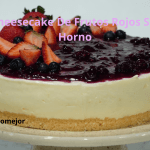 Cheesecake De Frutos Rojos Sin Horno