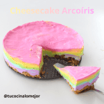 Cheesecake Arcoíris