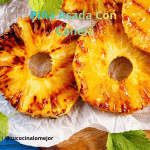 Piña Asada Con Canela