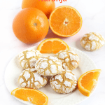 Galletas Craqueladas De Naranja