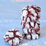 Galletas Red Velvet Craqueladas